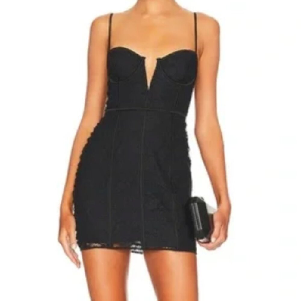 For Love & Lemons Women's Black Dress - Small